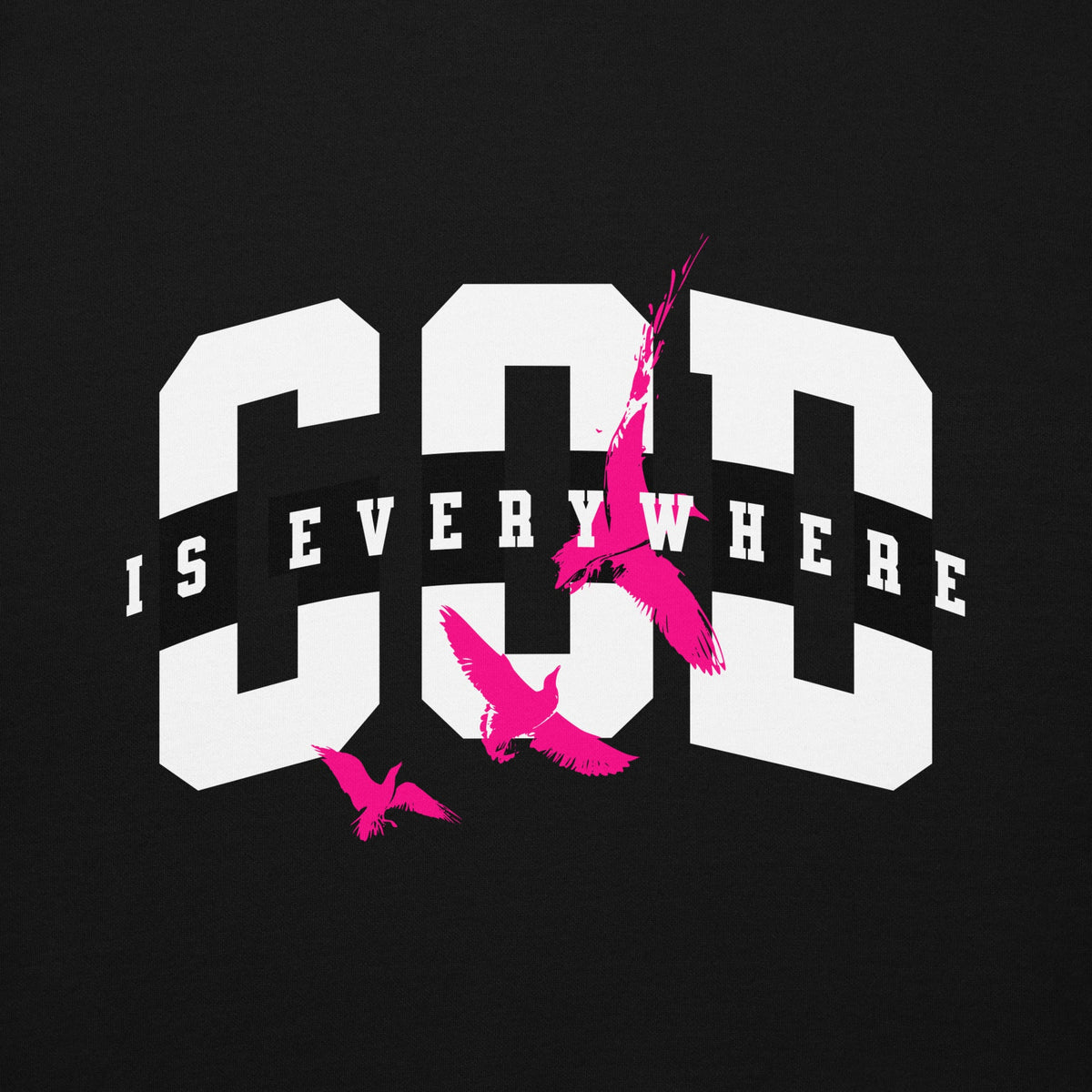 God is everywhere Unisex Hoodie Funky African
