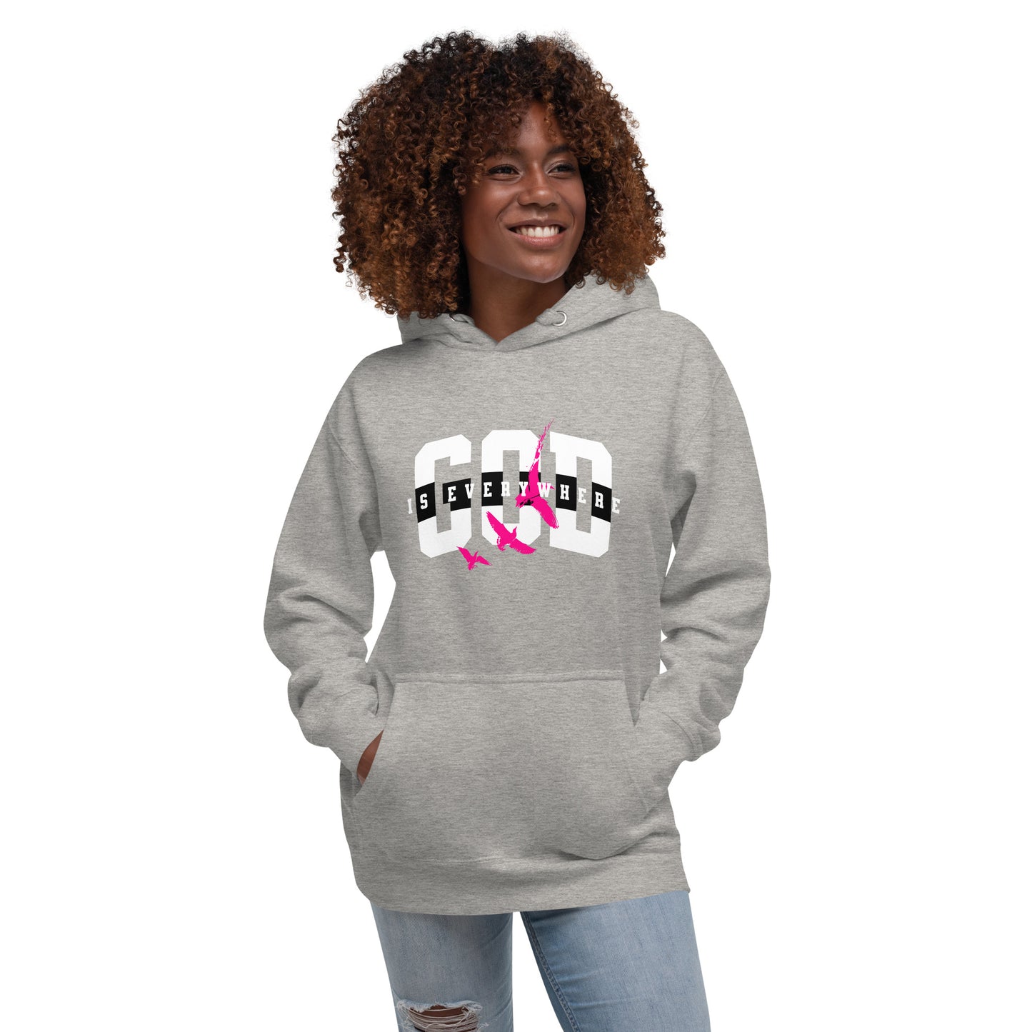 God is everywhere Unisex Hoodie