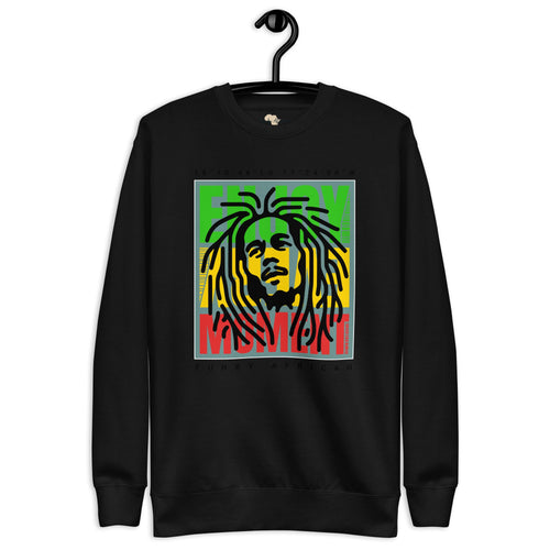 Enjoy every moment unisex premium sweatshirt Funky African