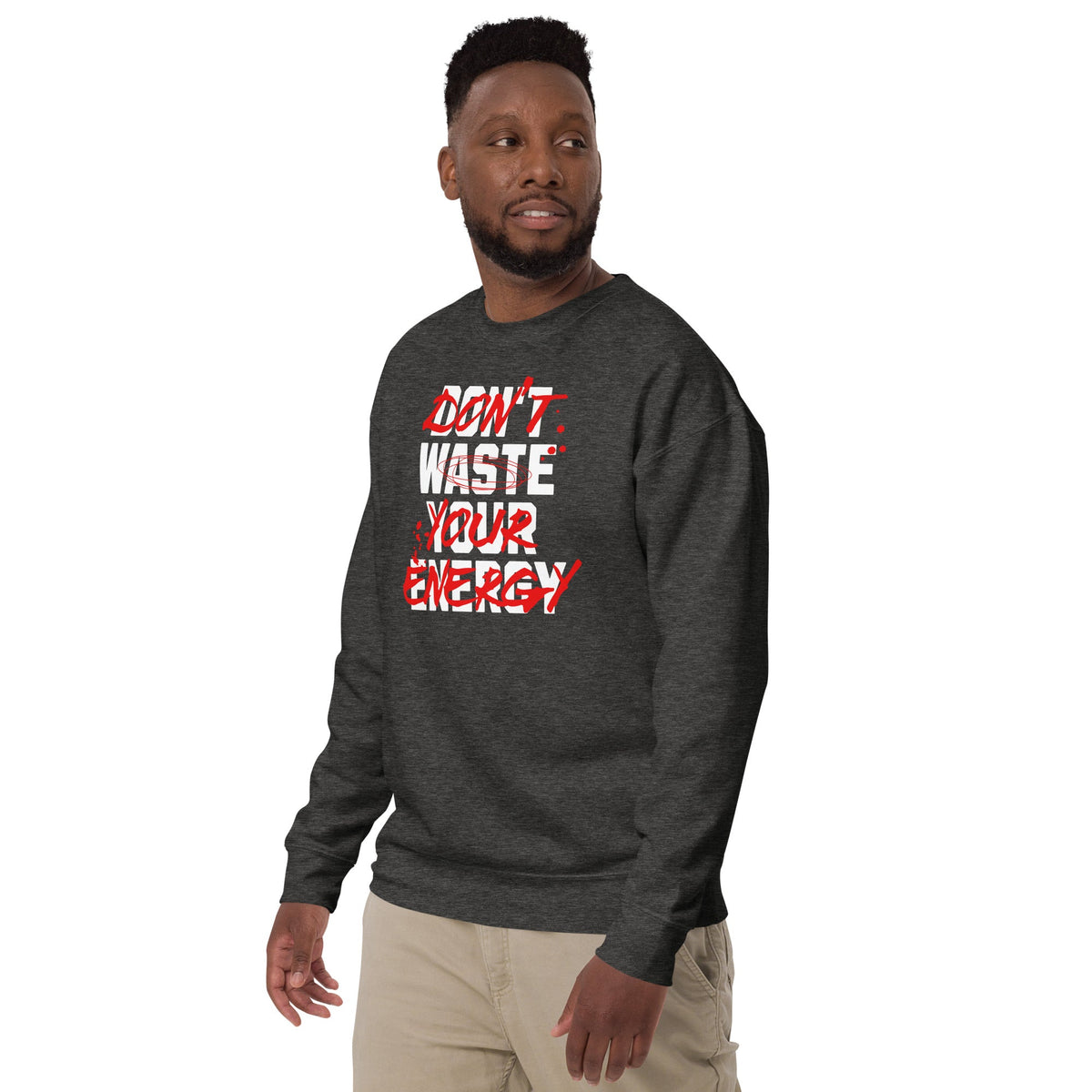Don't waste unisex premium sweatshirt Funky African
