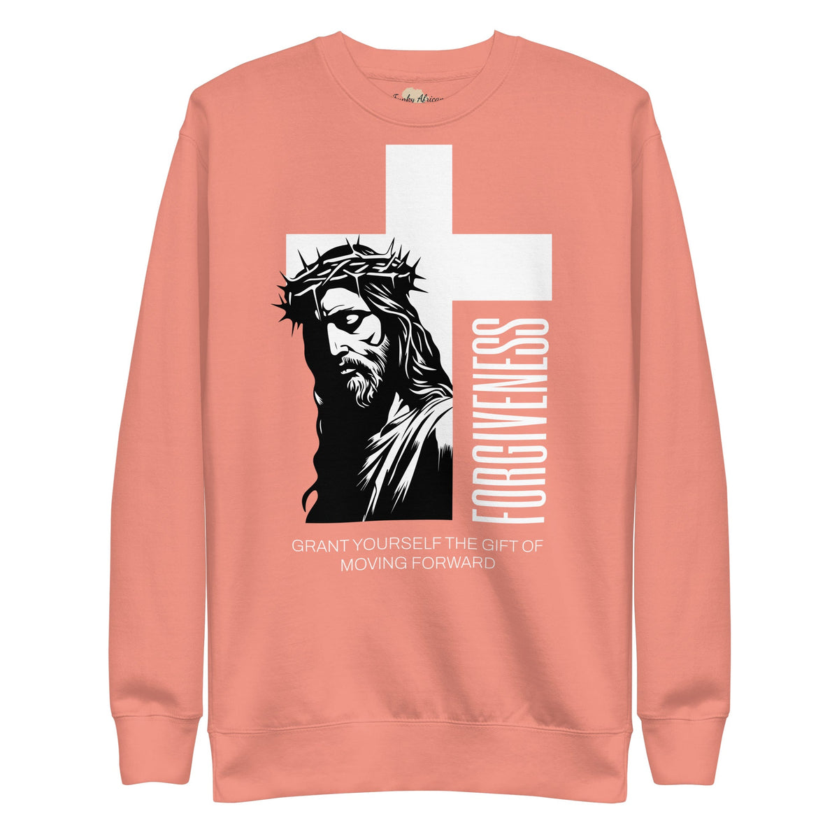 Jesus unisex premium sweatshirt Funky African
