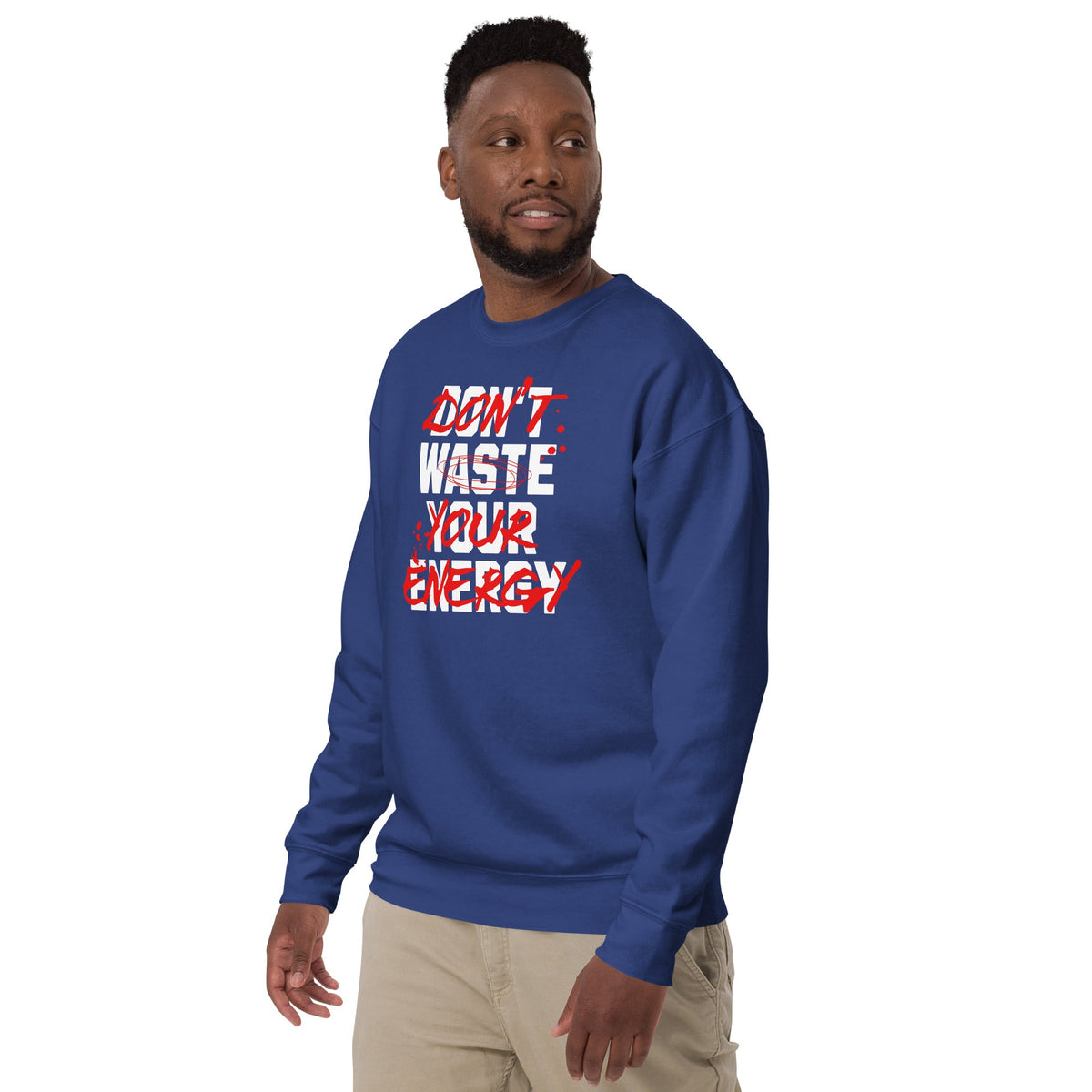 Don't waste unisex premium sweatshirt Funky African