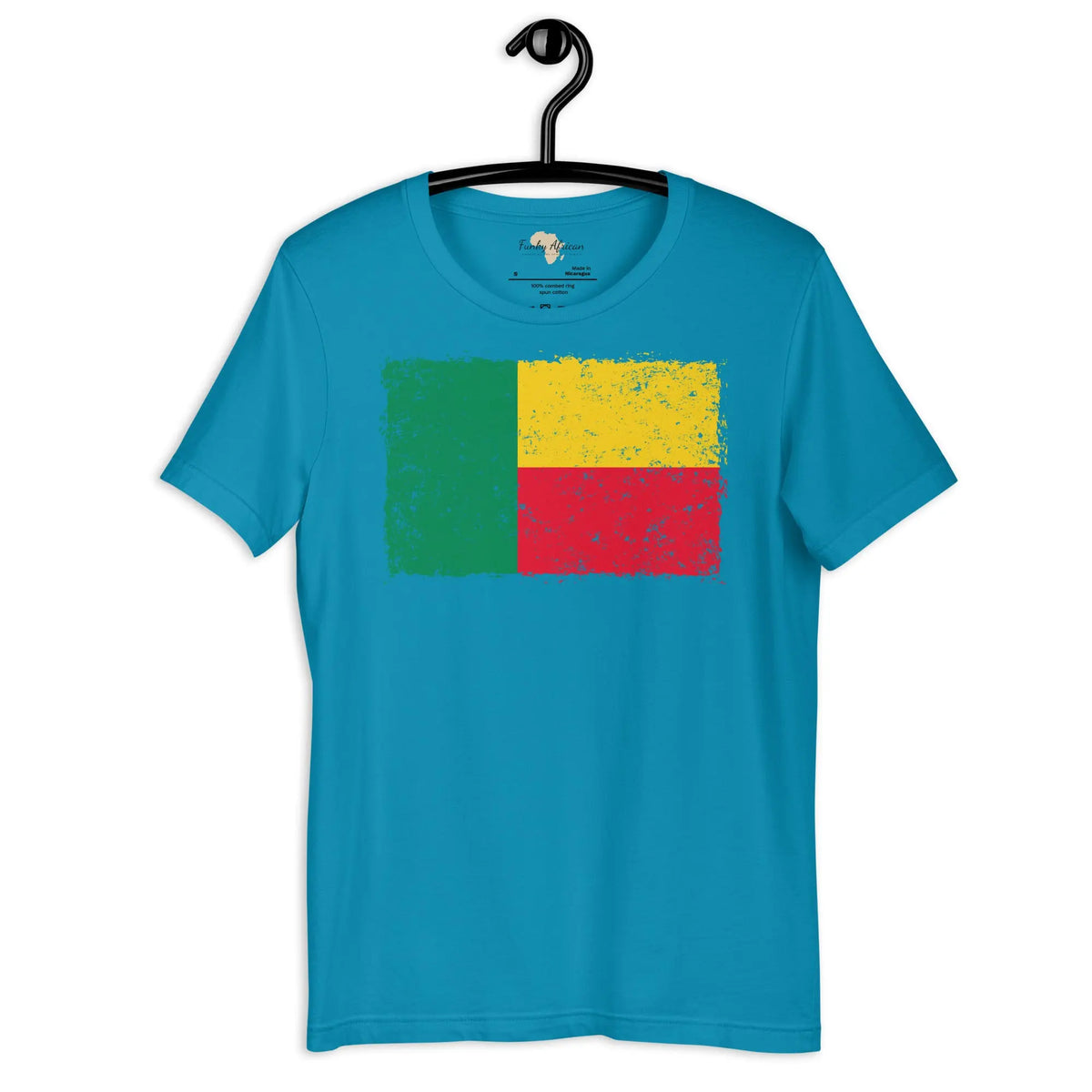 Benin grunge unisex tee Funky African