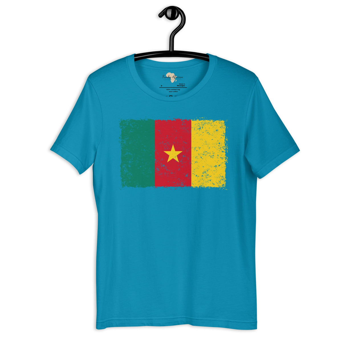 Cameroon  grunge unisex tee Funky African