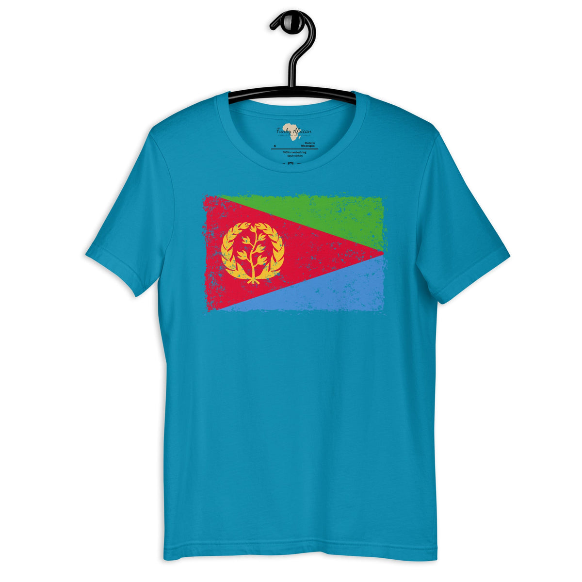 Eritrea grunge unisex tee Funky African