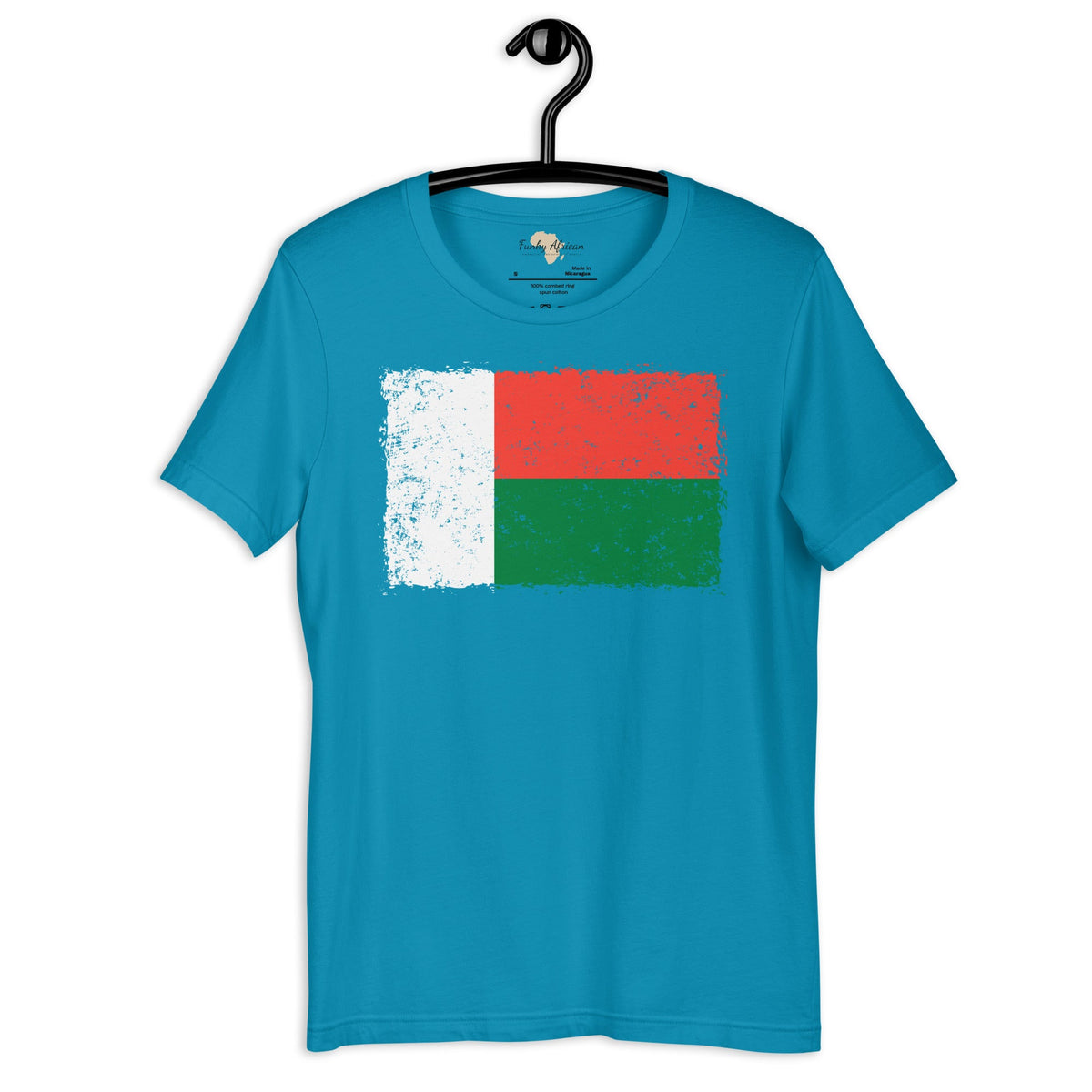 Madagascar grunge unisex tee Funky African