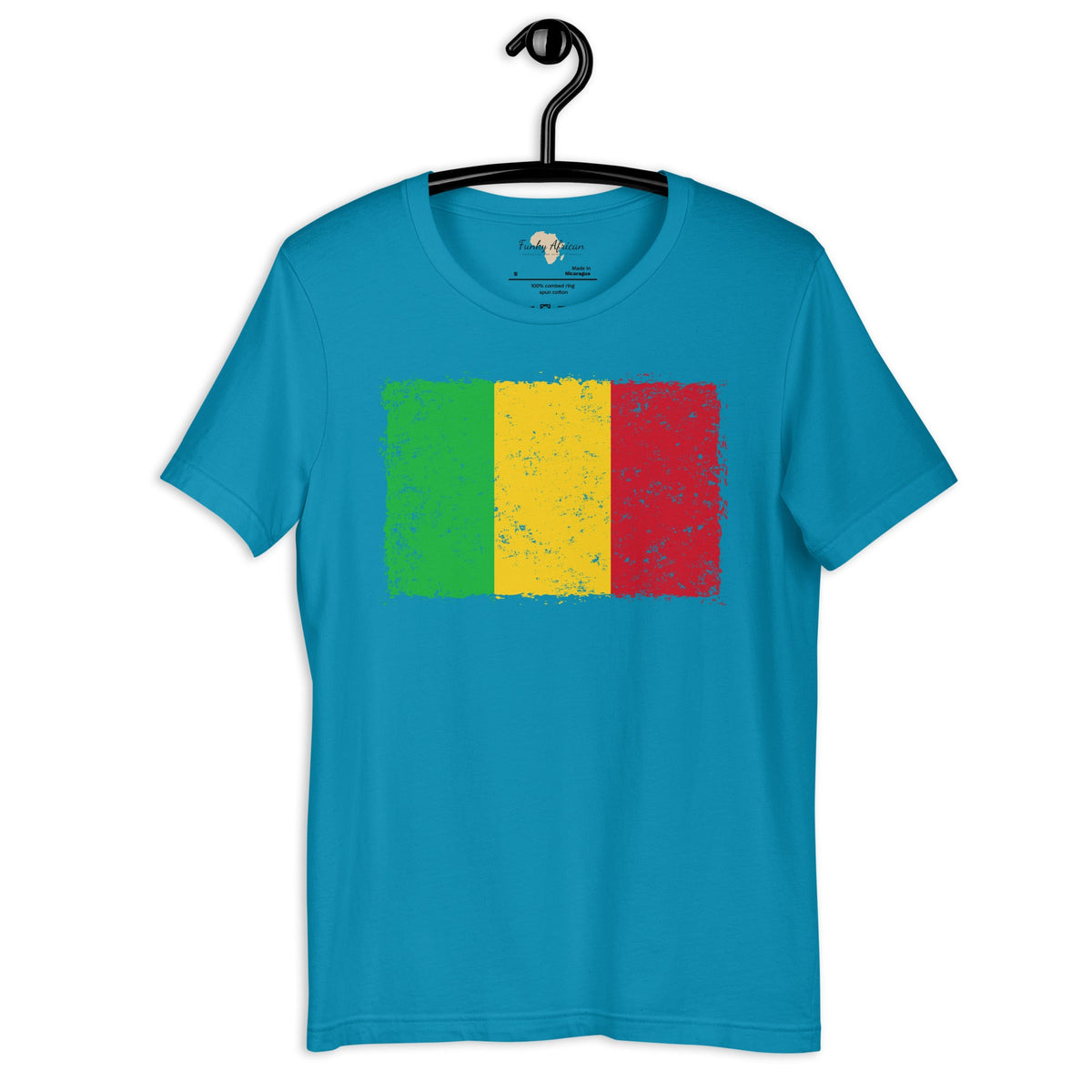 Malian grunge unisex tee Funky African