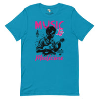 Music is medicine unisex t-shirt Funky African