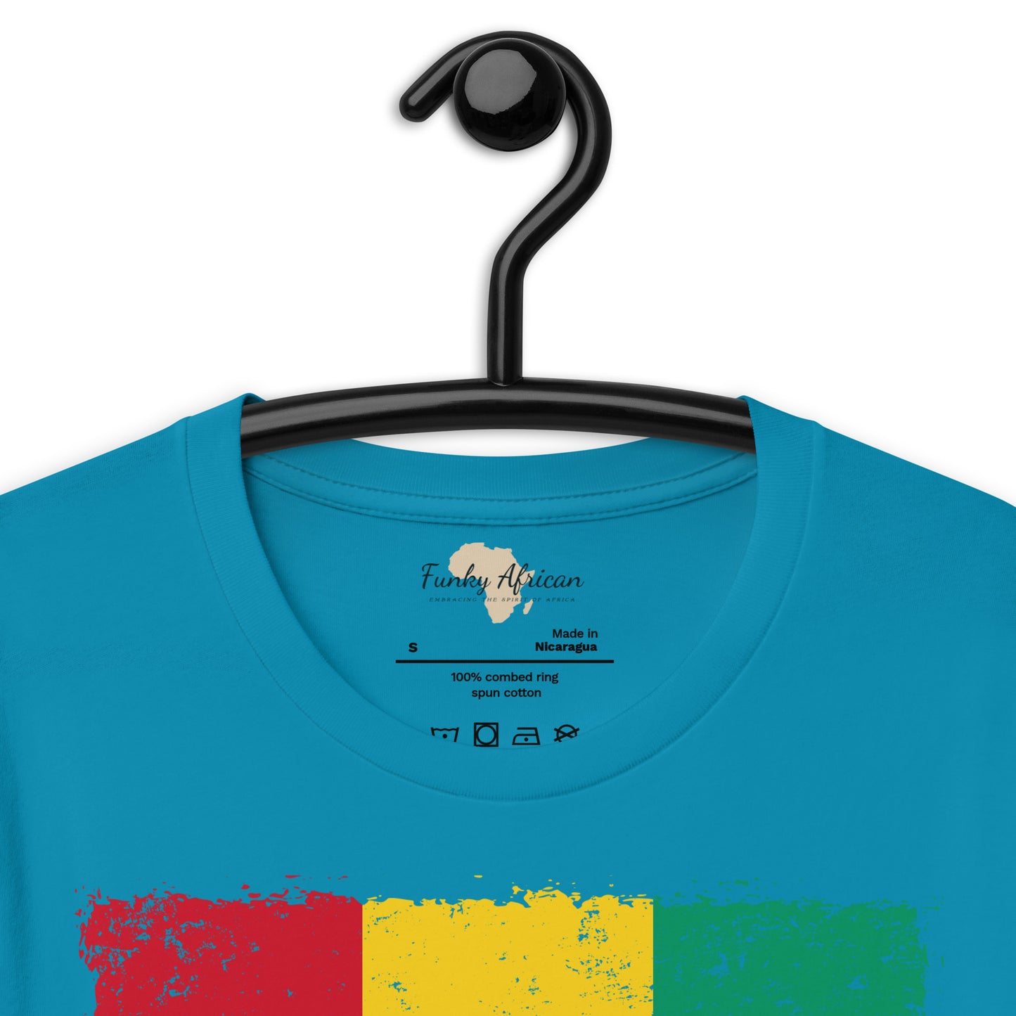 Guinean grunge unisex tee