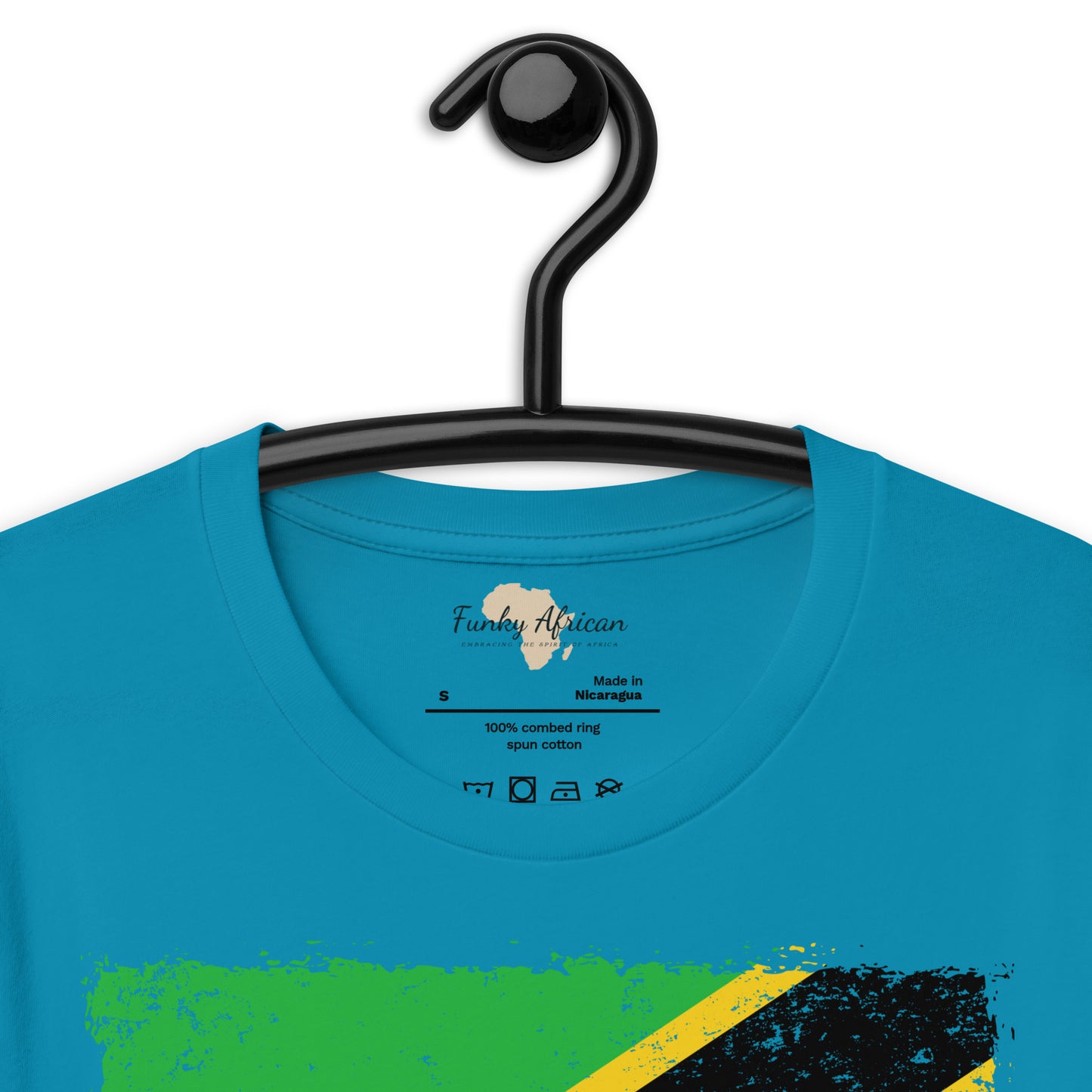 Tanzania grunge unisex tee