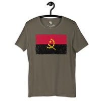 Angolan grunge unisex tee Funky African