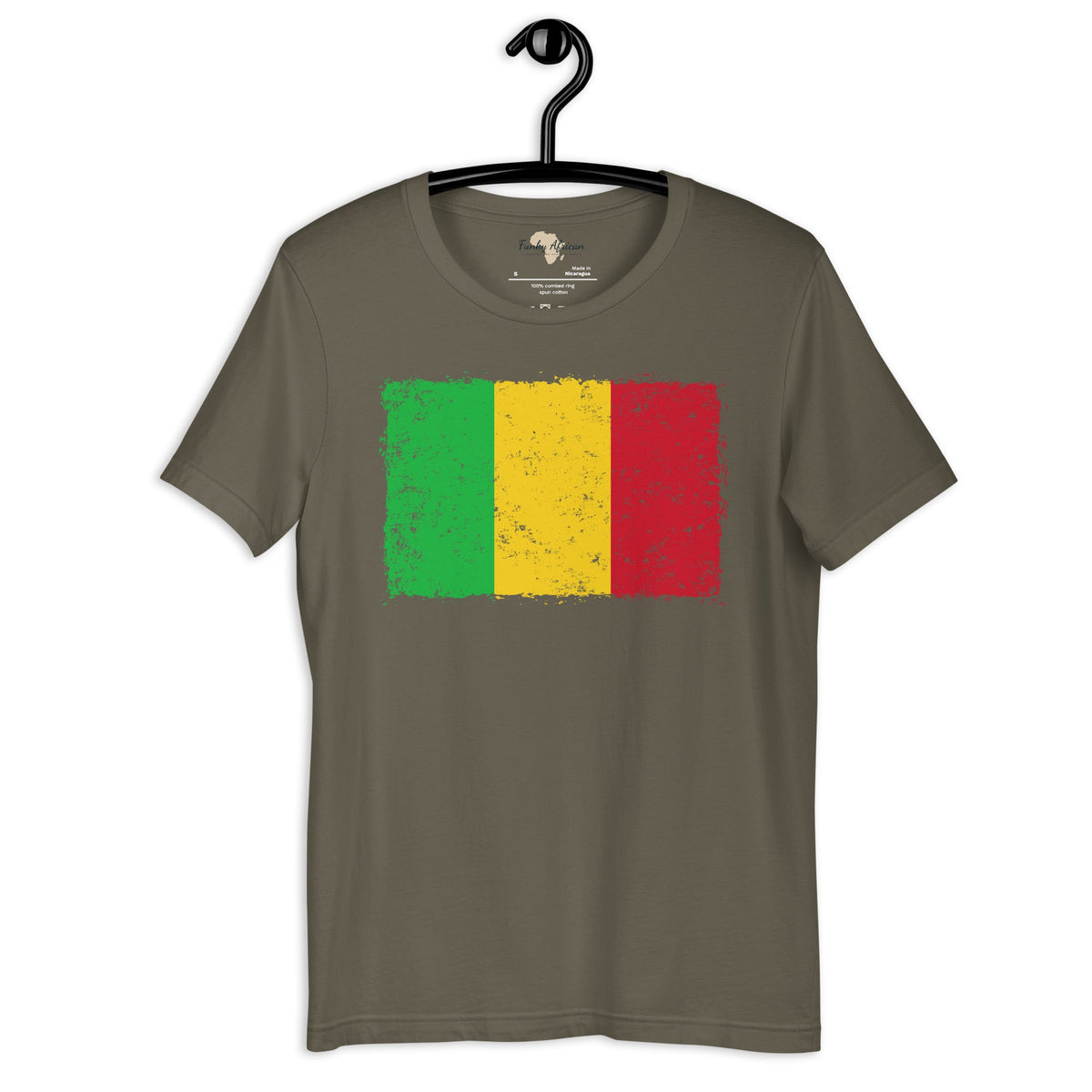 Malian grunge unisex tee Funky African