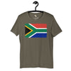 South African grunge unisex tee Funky African