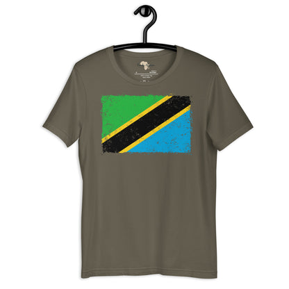 Tanzania grunge unisex tee