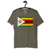 Zimbabwe grunge unisex tee Funky African