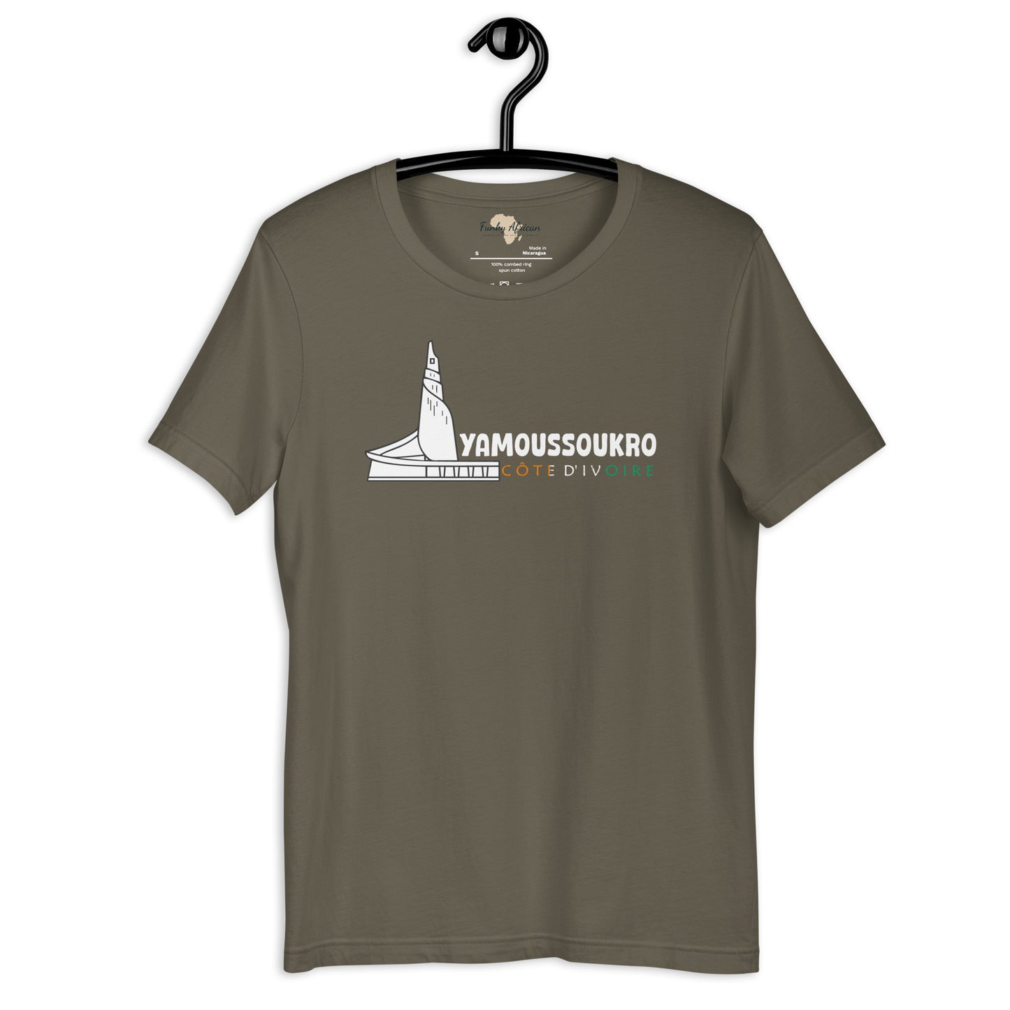 Côte d'Ivoire capital unisex tee