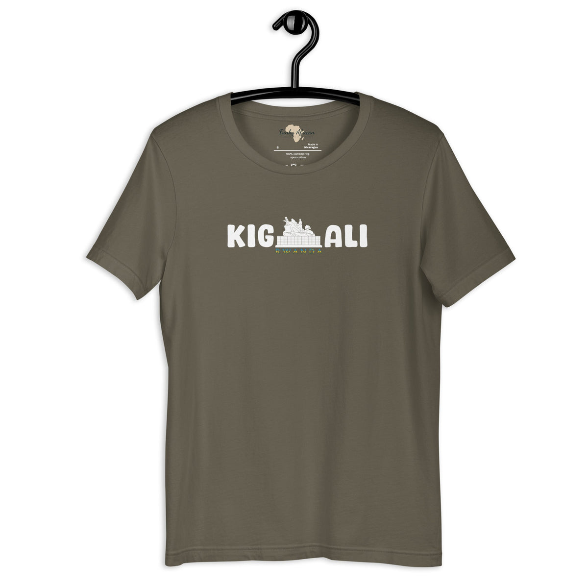 Rwanda capital unisex tee Funky African