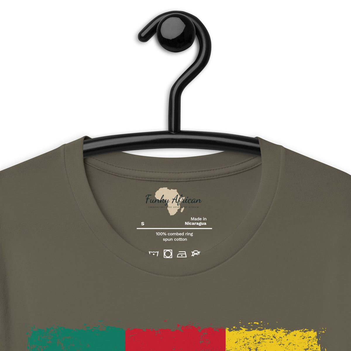 Cameroon  grunge unisex tee Funky African