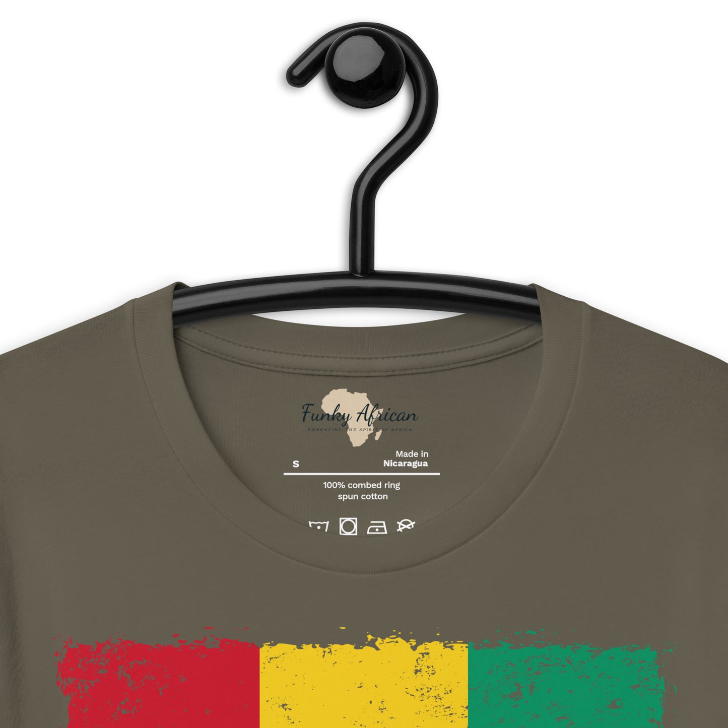 Guinean grunge unisex tee