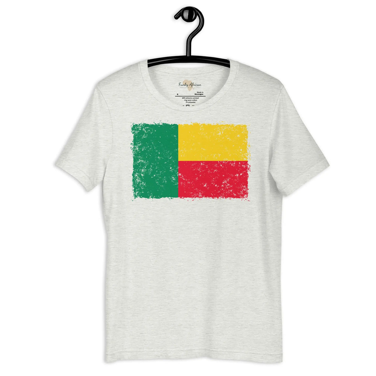 Benin grunge unisex tee Funky African