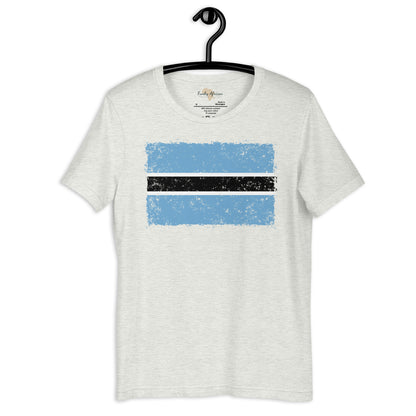 Botswana grunge unisex tee