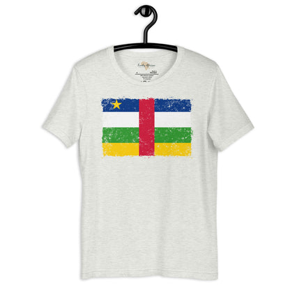 Central African Republic grunge unisex tee