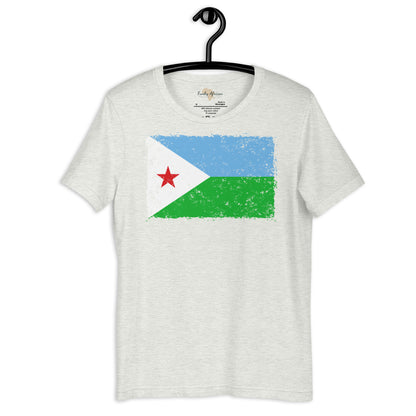 Djibouti grunge unisex tee