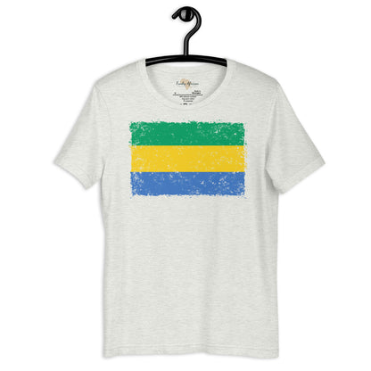 Gabon grunge unisex tee