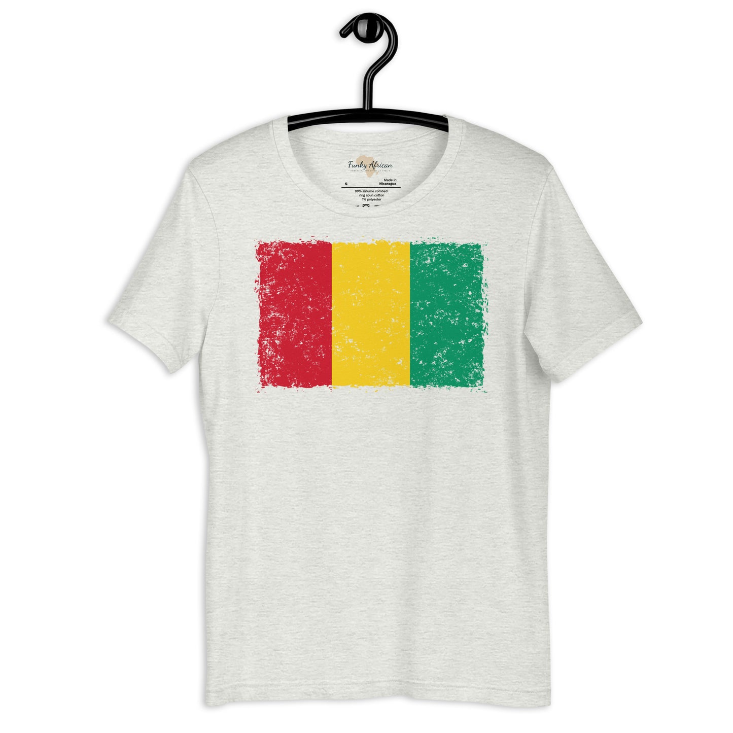 Guinean grunge unisex tee