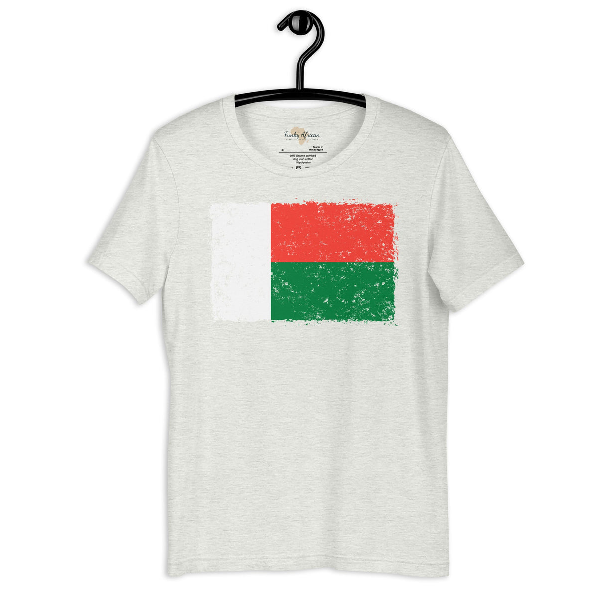 Madagascar grunge unisex tee Funky African