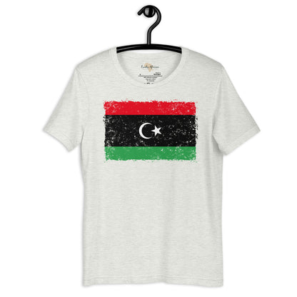 Libya grunge unisex tee