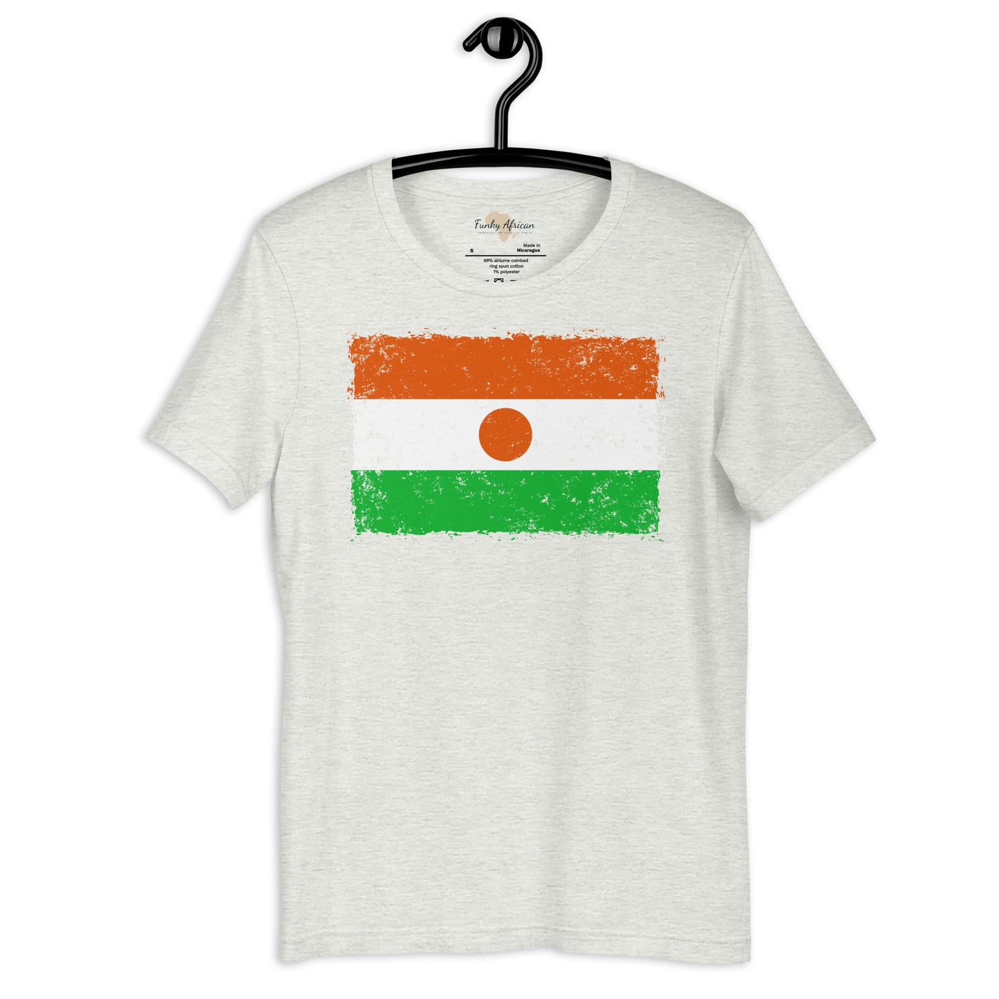 Nigerien grunge unisex tee