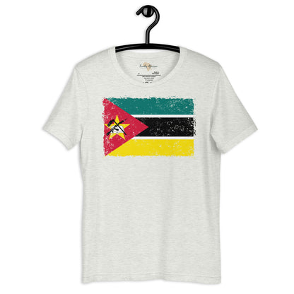 Mozambique grunge unisex tee