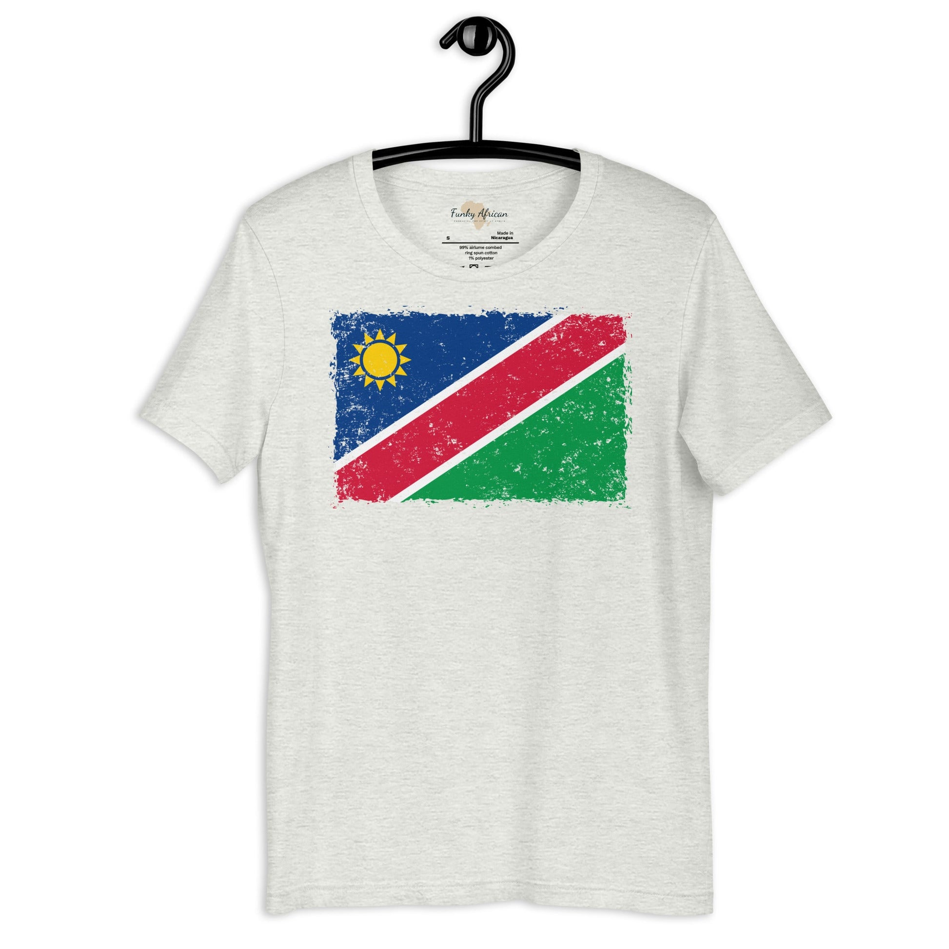 Namibia grunge unisex tee Funky African