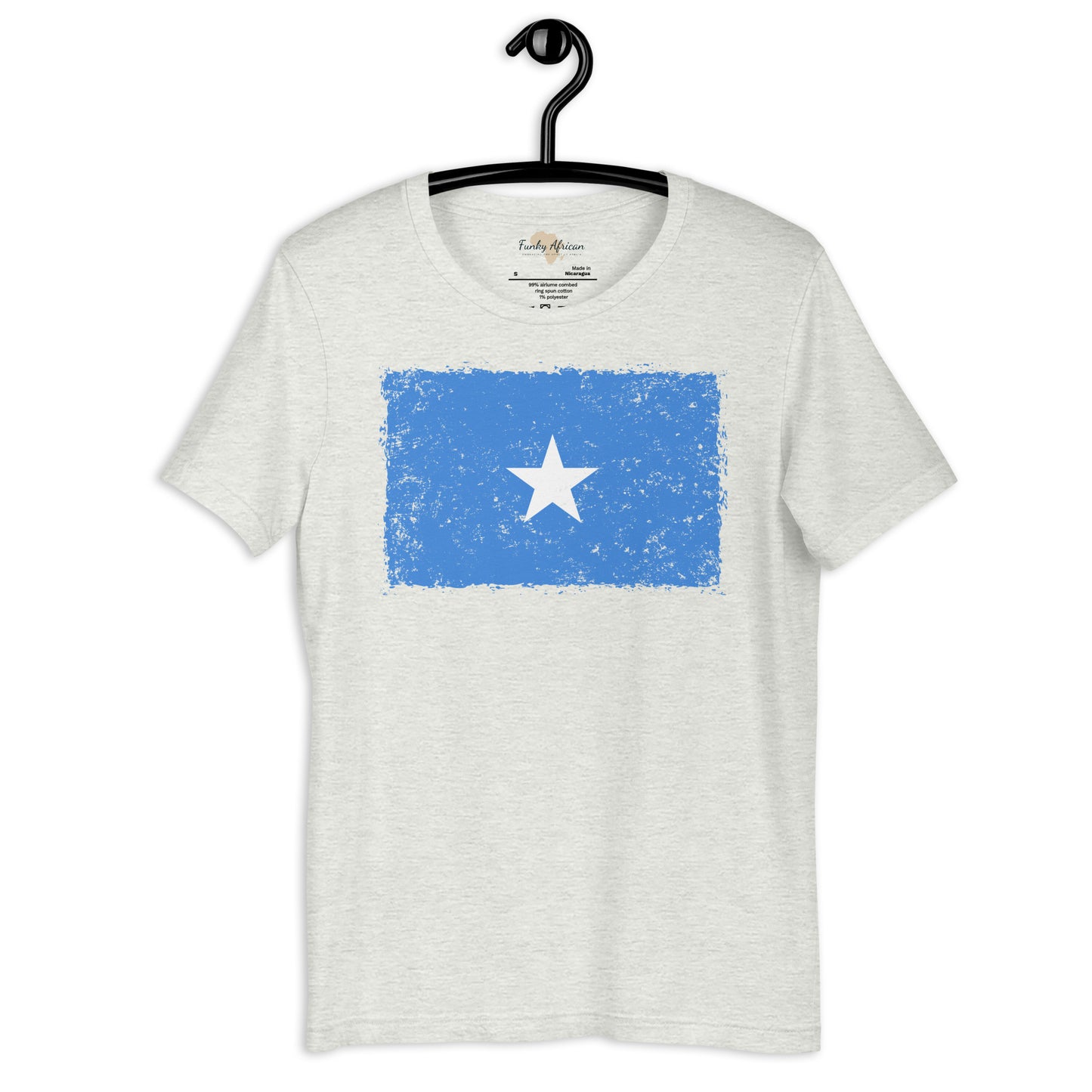 Somalia grunge unisex tee