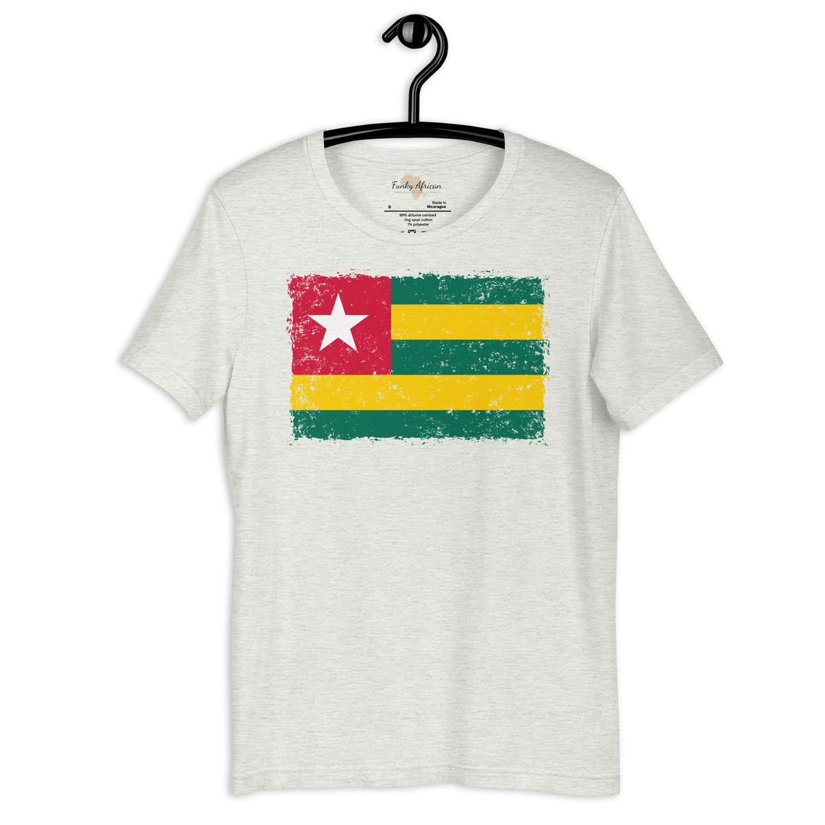 Togo grunge unisex tee Funky African