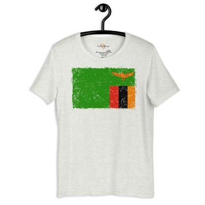 Zambia grunge unisex tee