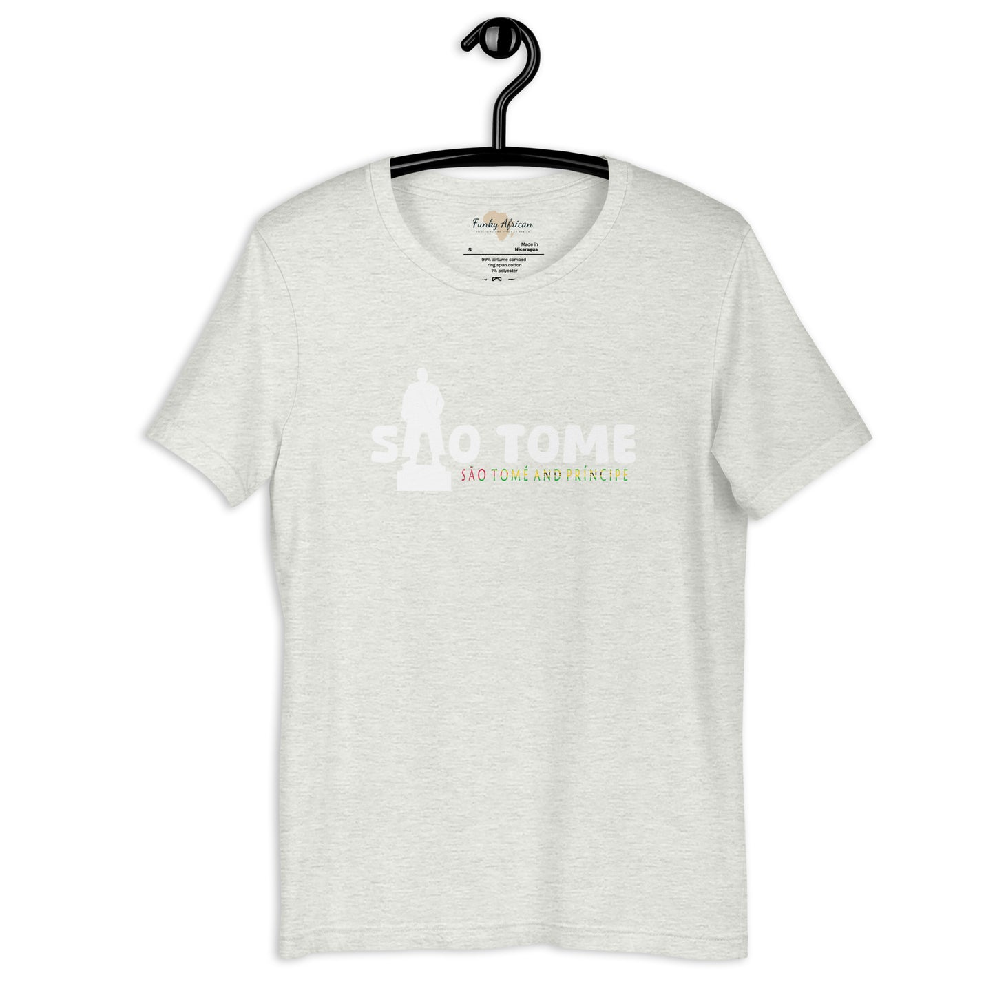 São Tomé and Príncipe capital unisex tee