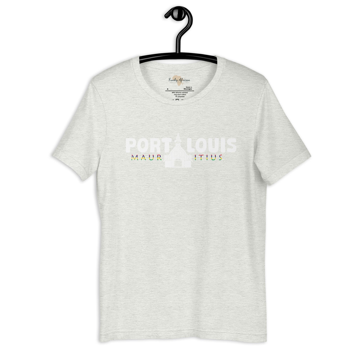 Mauritius capital unisex tee