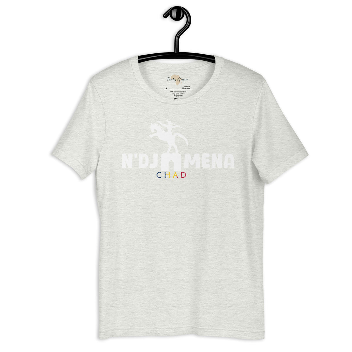 Chad capital unisex tee Funky African