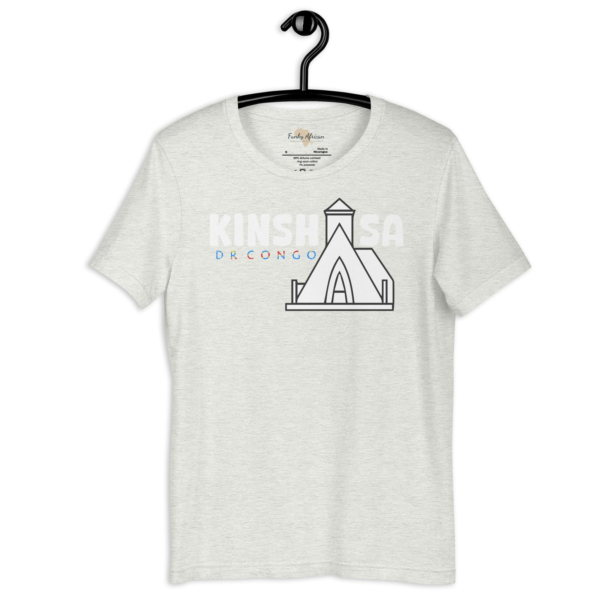 DR Congo capital unisex tee Funky African