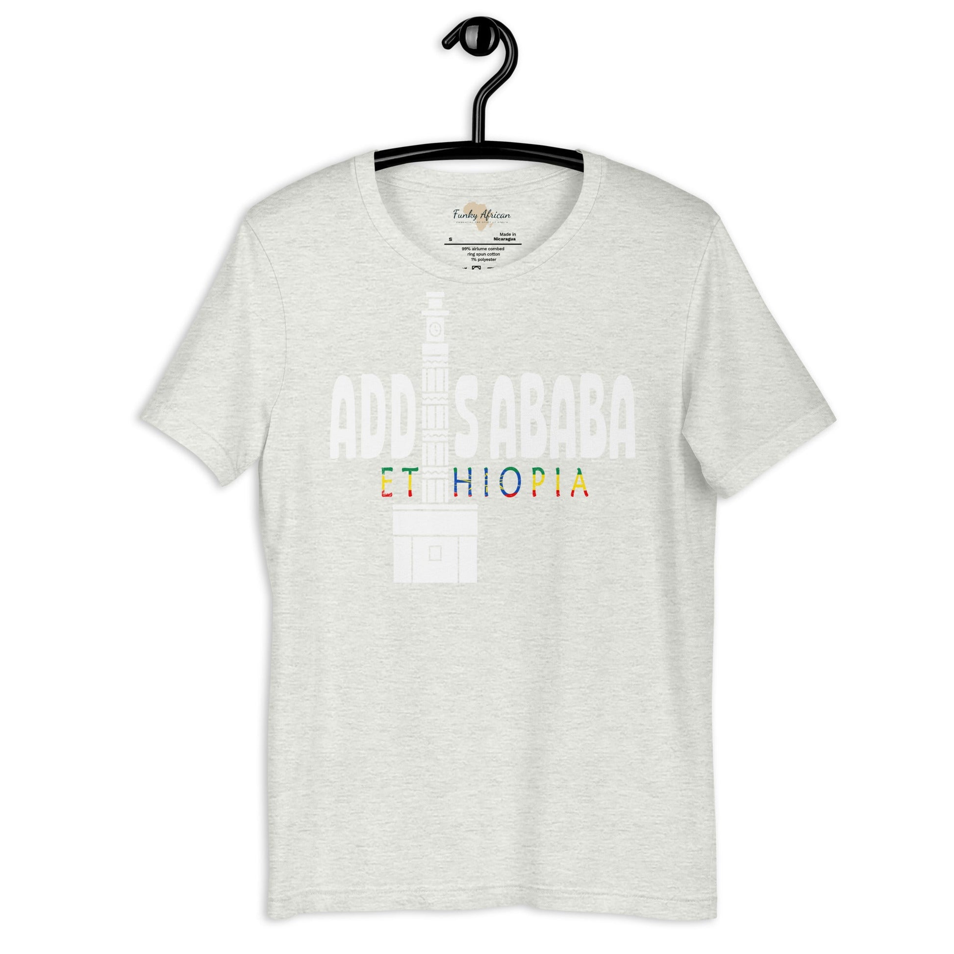Ethiopia capital unisex tee Funky African