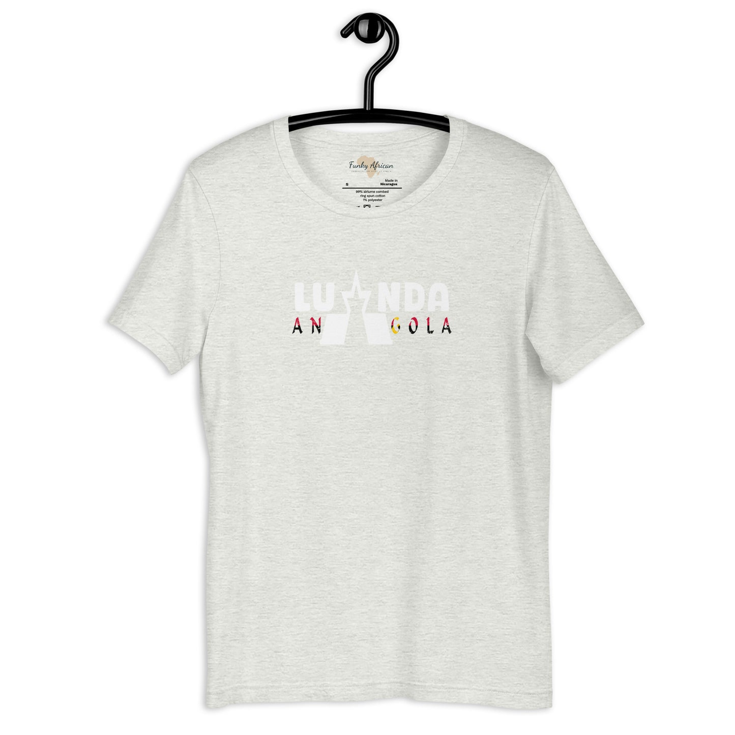 Angola capital unisex tee