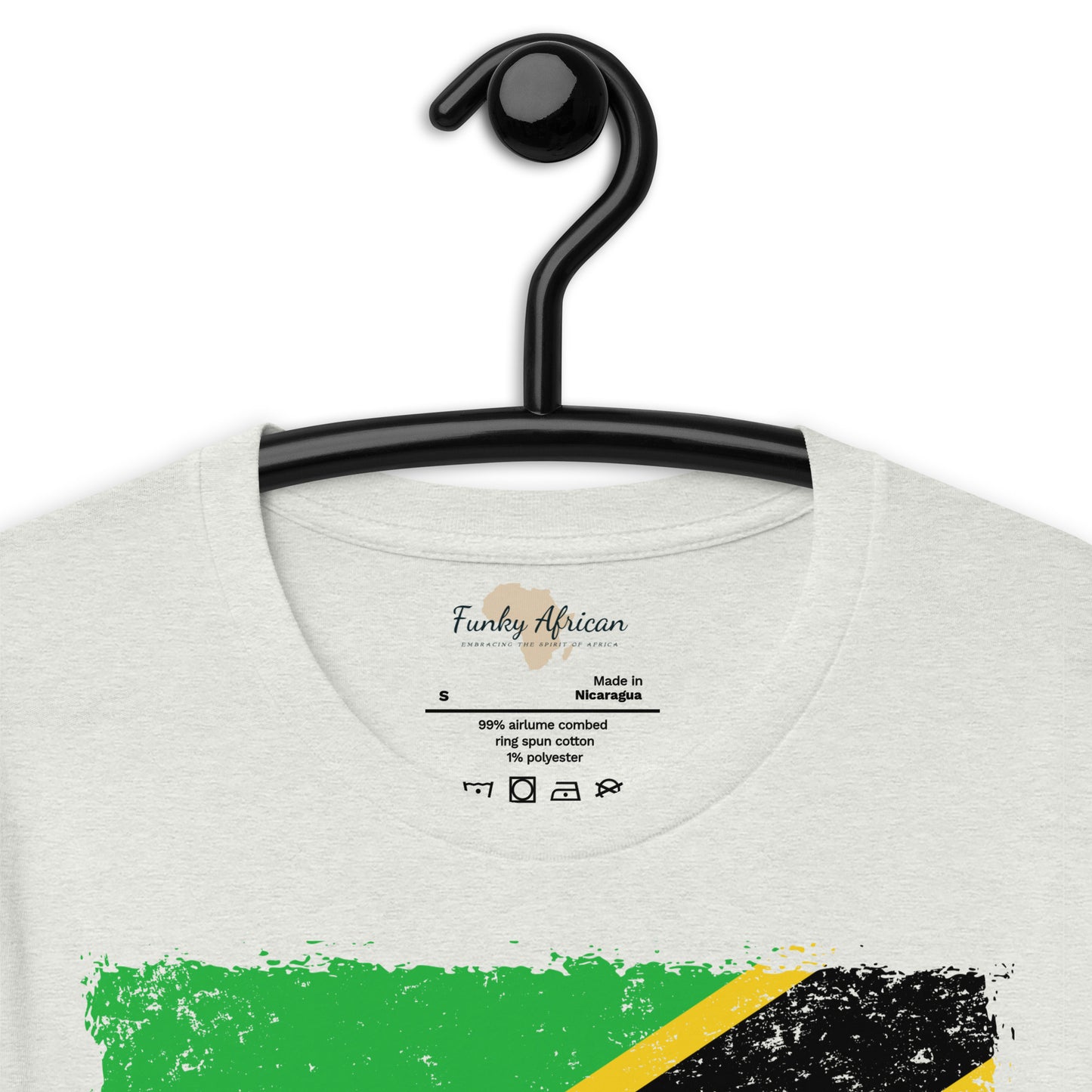 Tanzania grunge unisex tee