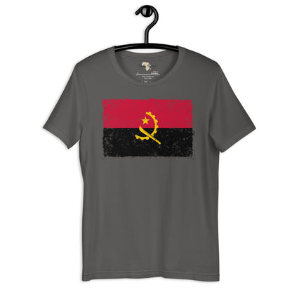 Angolan grunge unisex tee