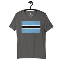 Botswana grunge unisex tee Funky African
