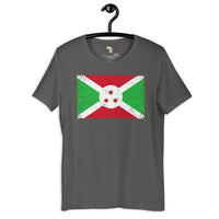 Burundi grunge unisex tee Funky African