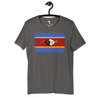 Eswatini grunge unisex tee Funky African