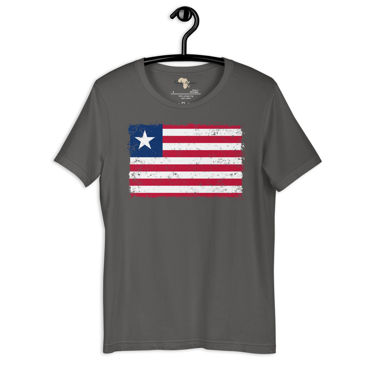 Liberia grunge unisex tee Funky African