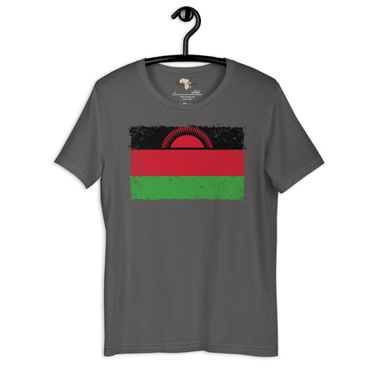 Malawi grunge unisex tee